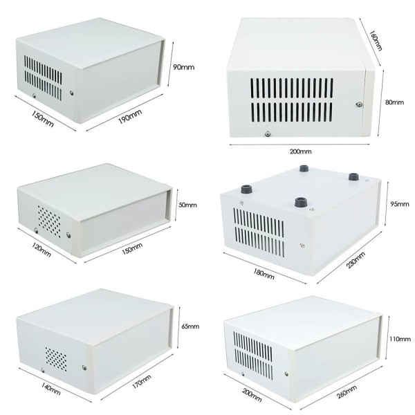 Indkapsling Project Case Junction Box 90X190X150MM 90x190x150mm