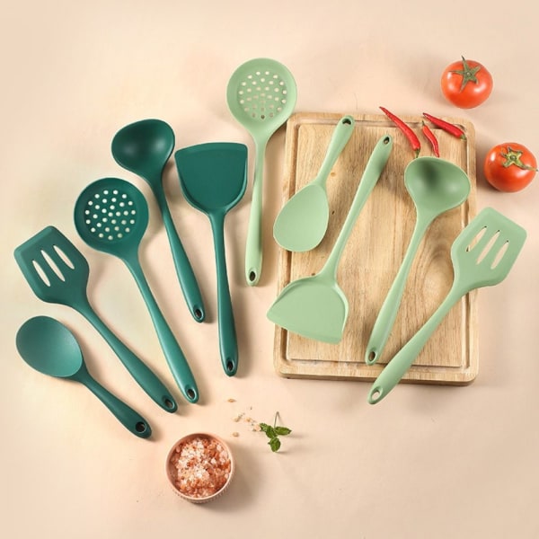5kpl/ set Keittiövälineetsetti Set VIHREÄ Green