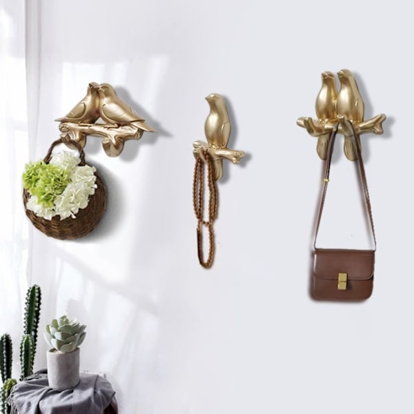 Eläinten seinäripustin takin koukku GOLD STYLE A STYLE A Gold Style A-Style A