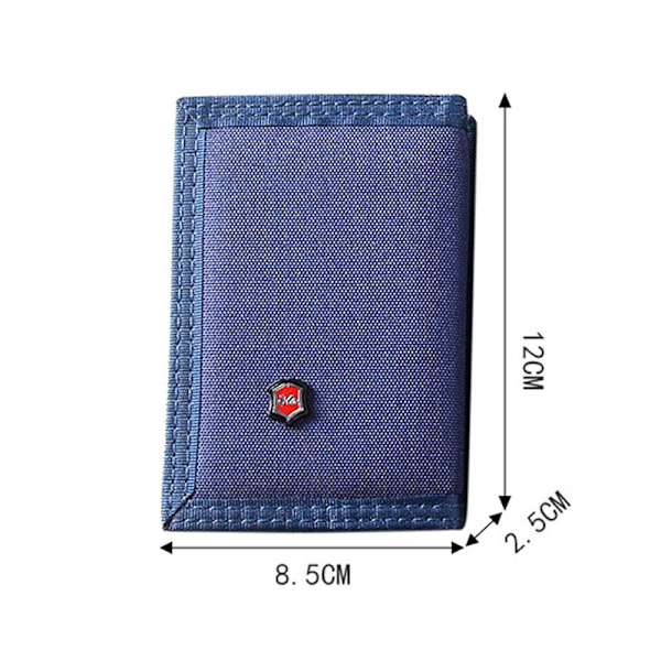 Canvas-lompakko Tri-fold Kolikkokukkaro ARMY GREEN army green