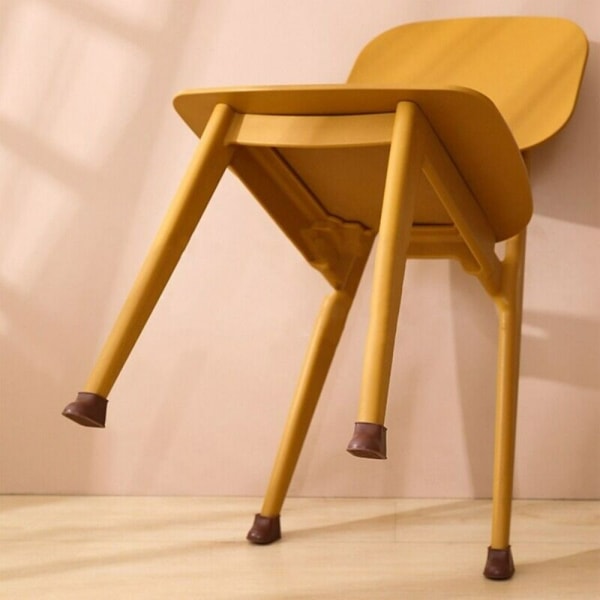 4 Stk/Sett Stol Bentrekk Stol Fotpute KAFFE FIRKANT Coffee Square-Square