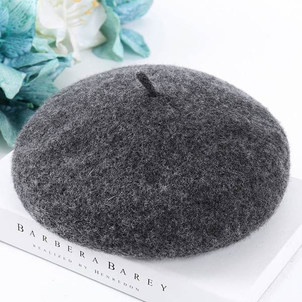 Ull Basker Cap Basker Mössa GRÅ grey