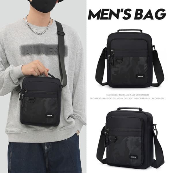 Messenger Taske Rejse Crossbody Tasker SORT black
