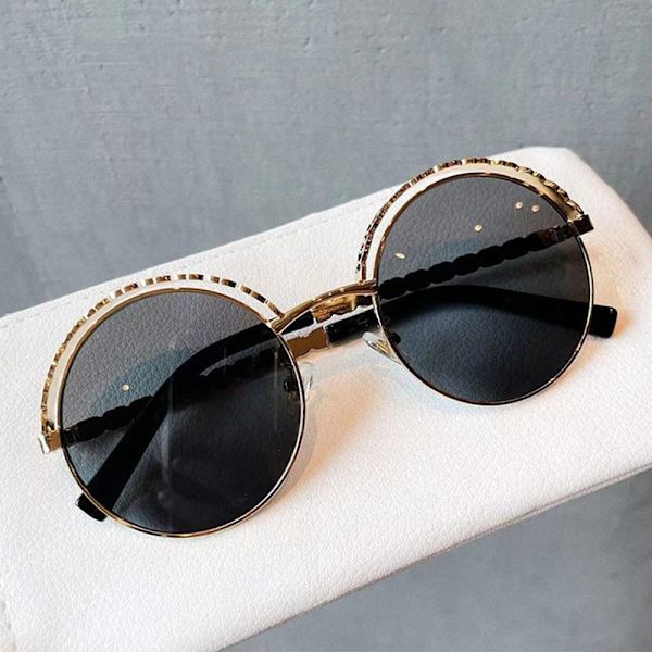 Anti-Blue Light Glasses Ylisuuret silmälasit GOLD GREY GOLD GREY Gold grey