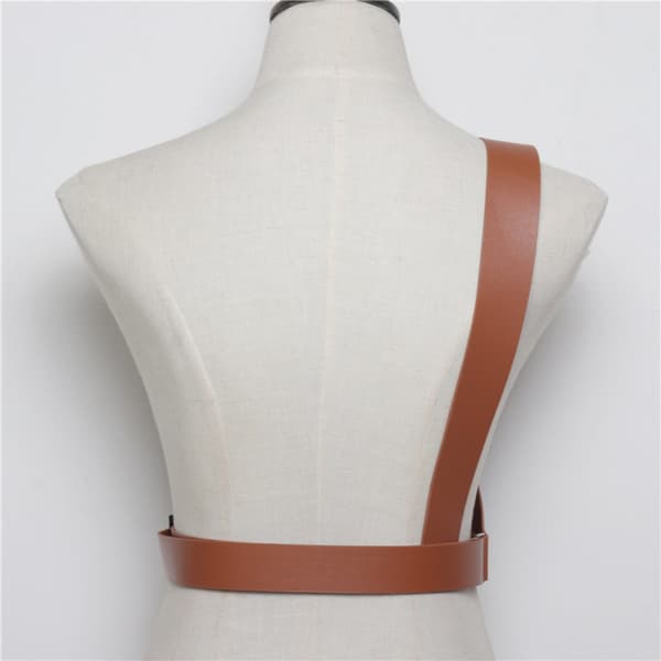 Vestrem Bælte Steampunk Sele BEIGE beige