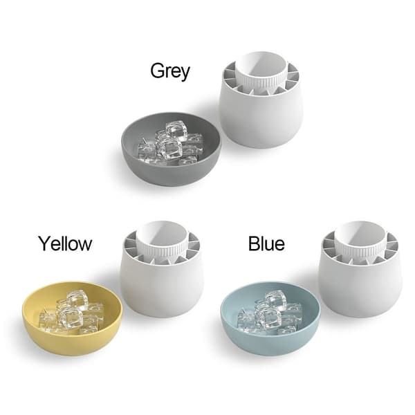 Ice Bucket Cup Ice Cubes Makers GUL yellow