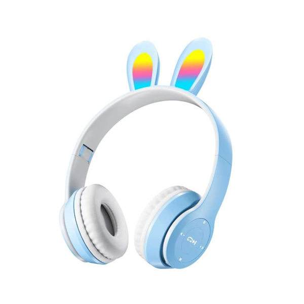 Trådlösa hörlurar Headset BLÅ blue