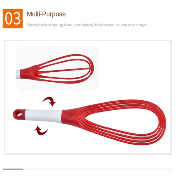 2 STK Plastvisp Eggevisper RØD red