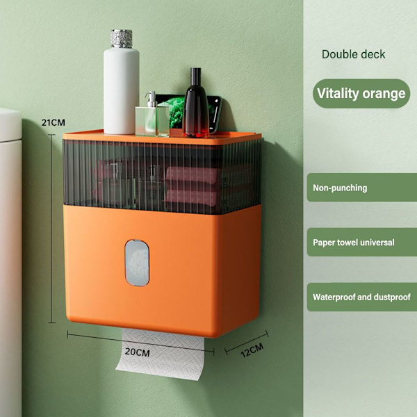 Opbevaringsstativ til toiletpapir 02-DOBLE LAYER 02-DOUBLE LAYER 02-Double Layer