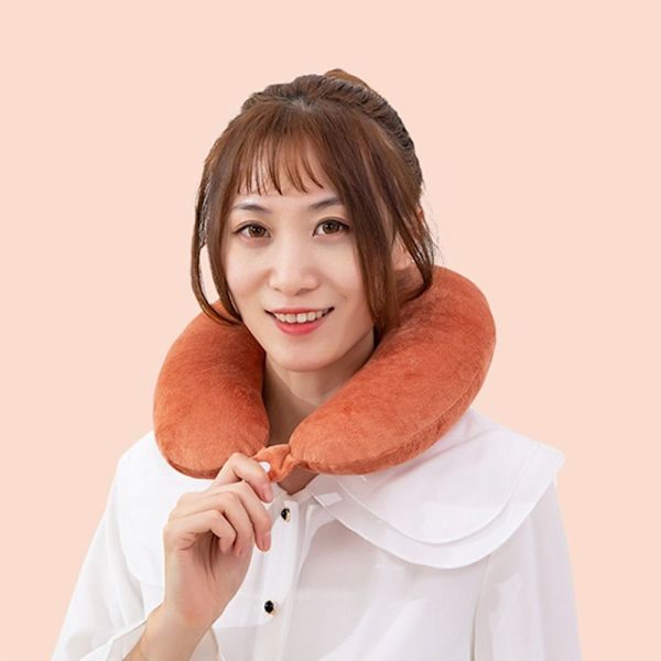 U-formad kudde Foam Memory Kudde Air Cushion Neck Random