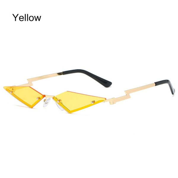 Pastill Solglasögon Polygon Solglasögon GUL GUL Yellow