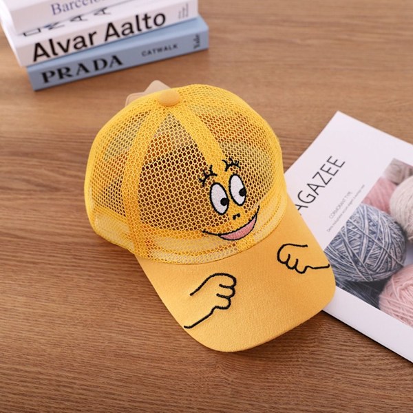 Lasten mesh Cap hatut KELTAINEN yellow
