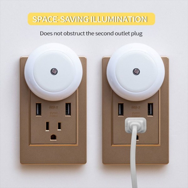 Natlys Lysstyret induktionslys HVID LYS EU EU white light EU-EU