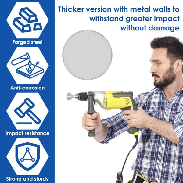 Slibestangsdrevhætte Stål Hammer Pad Tool