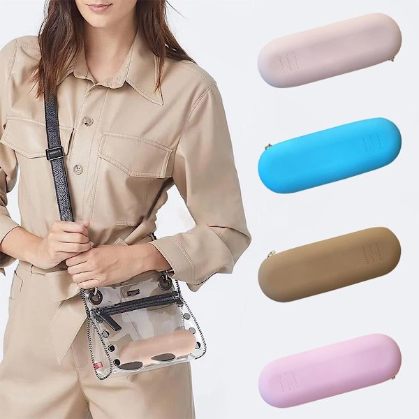 Sminkborsteväska Förvaringsväska KHAKI khaki