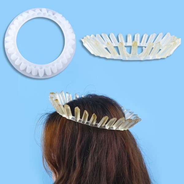 Crystal Crown Form DIY Craft