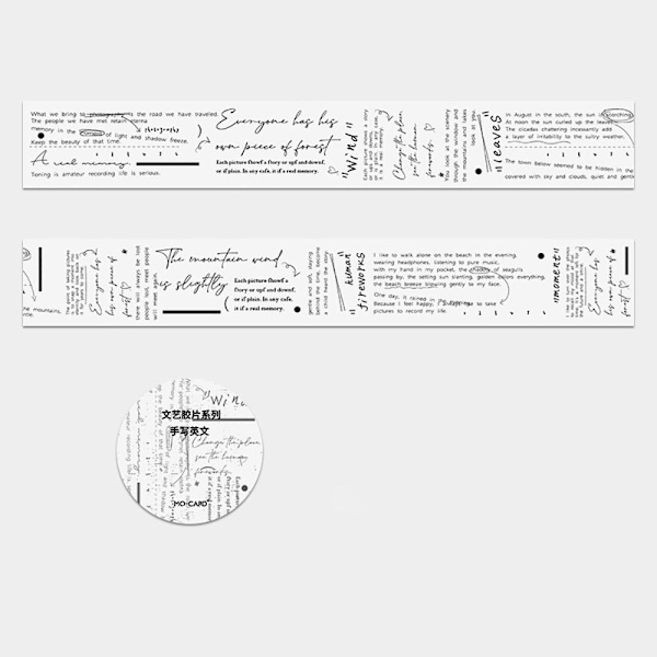 Washi Tape Retro Scenery TYP F TYPE F Type F