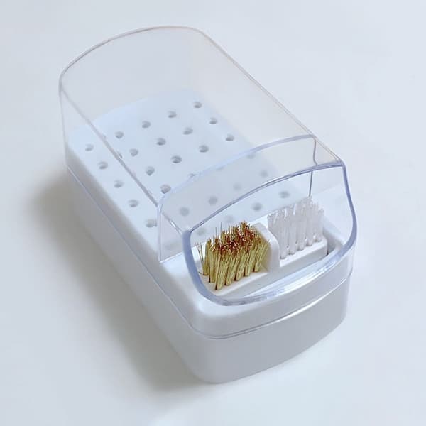 Nagelborrhållare Case VIT White
