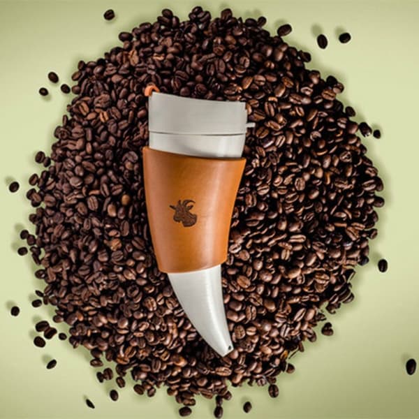 Gethorn Kaffe Mugg Kaffekopp VIT white