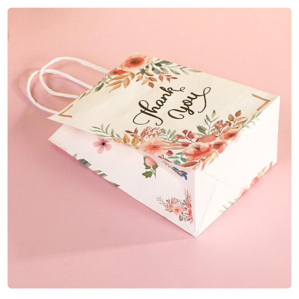 5 stk Kraft papirposer gaveposer E E E