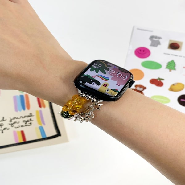 Metal Beading Watch Armband Kedja 38/40/41MMB1 B1 38/40/41MMB1