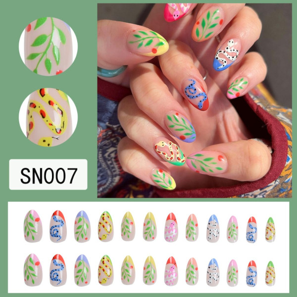 Almond Fake Nails False Nail SN011 SN011 SN011