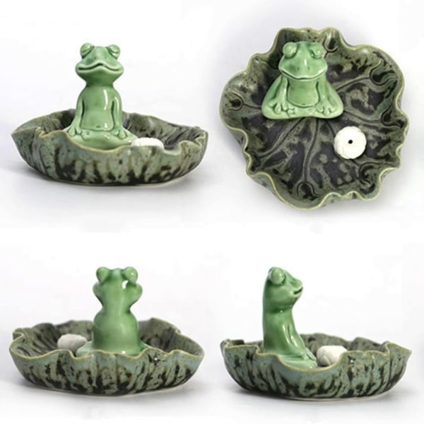 Suitsukepidike Koti Suitsukepuikko Creative Frog Suitsukealusta