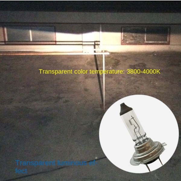 2 STK Super Bright Platinum Halogen Pære GUL 2 STK 2 STK Yellow 2Pcs-2Pcs