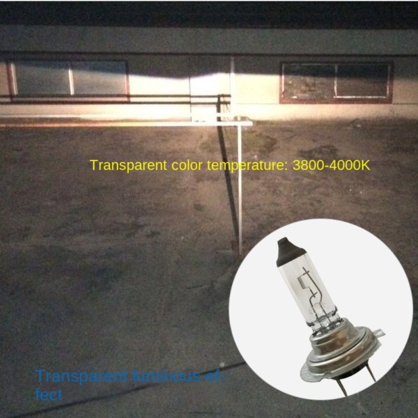 2 STK Super Bright Platinum Halogen Pære TRANSPARENTE 2 STK 2 STK Transparente 2Pcs-2Pcs