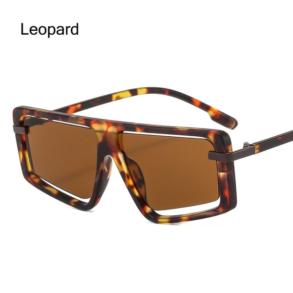 Solglasögon för kvinnor Oversized LEOPARD LEOPARD Leopard