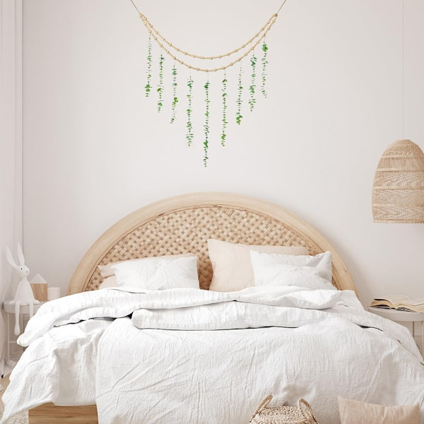 1 st Boho Sovrumsinredning Växtdekor Rum Väggdekor Green 1 Pcs-1 Pcs