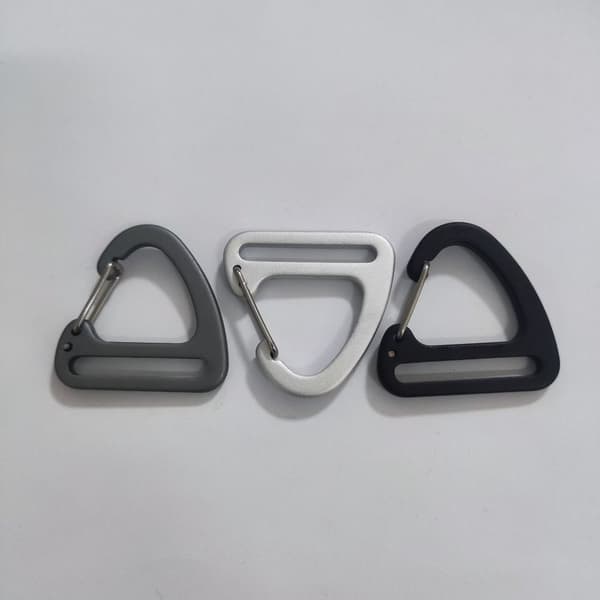 Triangle Carabiner Spring Quickdraws Clip GULL Gold