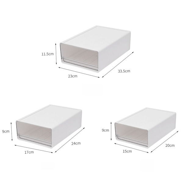 Opbevaringsboks Desktop Organizer BLÅ L Blue L