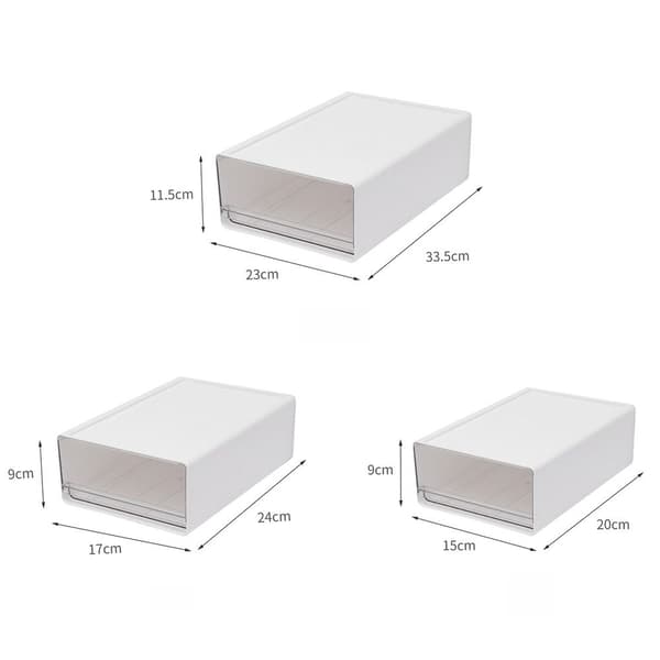 Oppbevaringsboks Desktop Organizer WHITE M White M