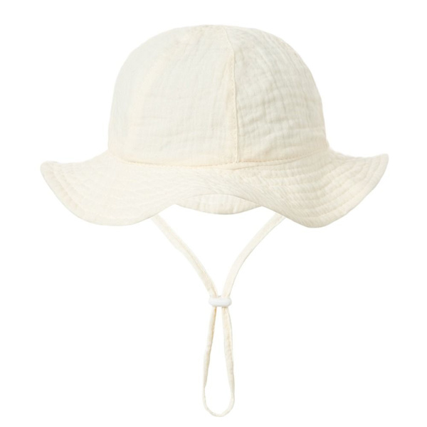 Barnebøttehatt solhette BEIGE Beige