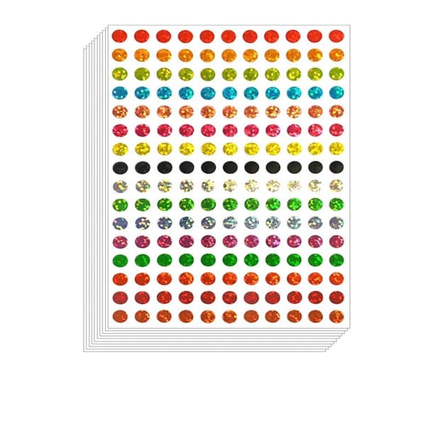 Dot Stickers Dot Labels 1/4\"