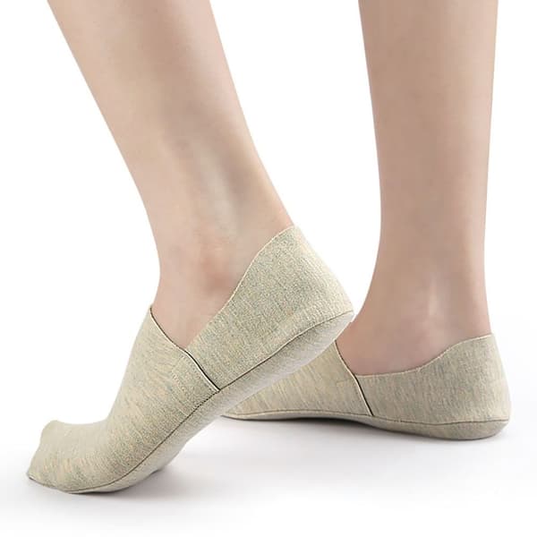 Naisten sukat Invisible Socks GREY gray