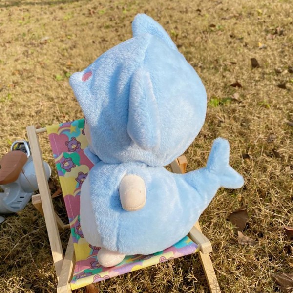 20 cm Nukkevaatteet Sarjakuva Shark Hupparit Eläimen takki häntällä