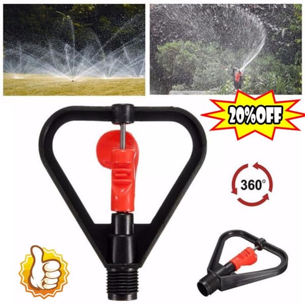 4 stk Sprinklerhode Vanningsdyser Tåke Sprinklerhode
