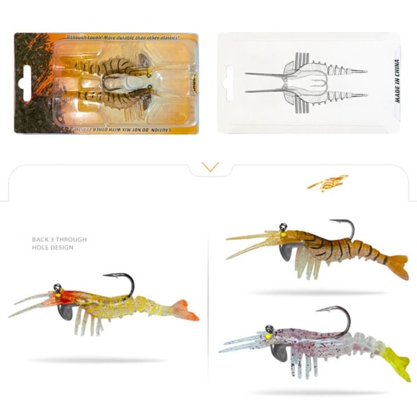 Prawn Lure Rejer Fake Bait NO.05 NO.05 No.05