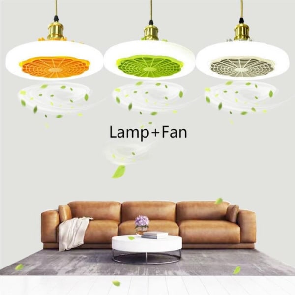 Takvifte med lys Lampevifter ORANSJE orange