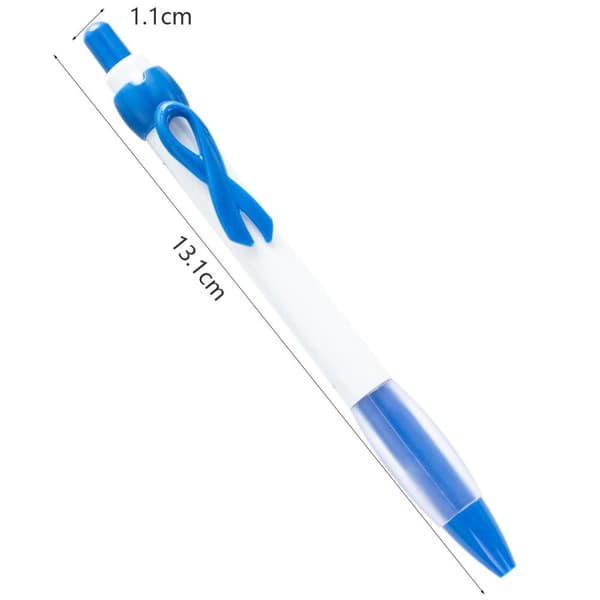 10 STK Kuglepen Gel Pen BLÅ Blue