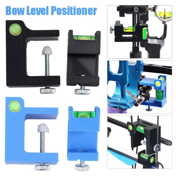2st/ Set Bow Level Positioner Horisontell Bubble Calibration BLÅ Blue