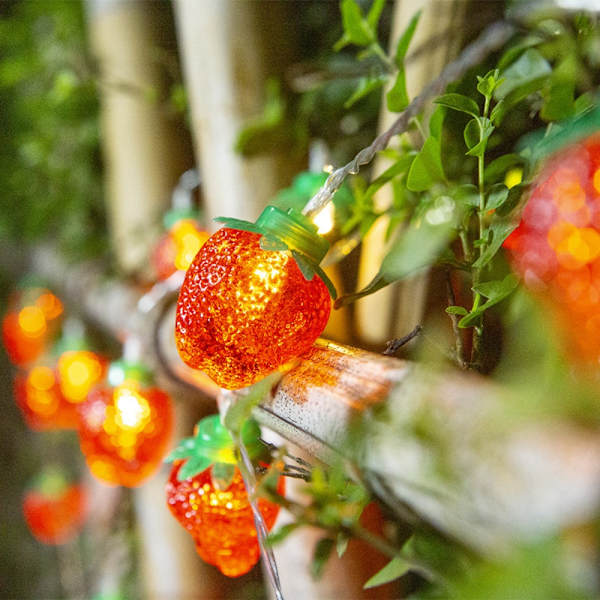 Strawberry Lamp String Atmosphere Light Tree Lantern Strip
