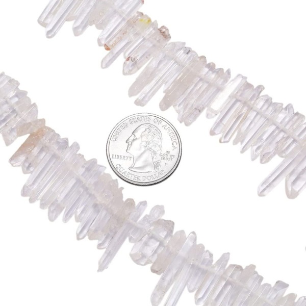 Natural Rock Quartz White Crystal Points Quartz polerte pinner
