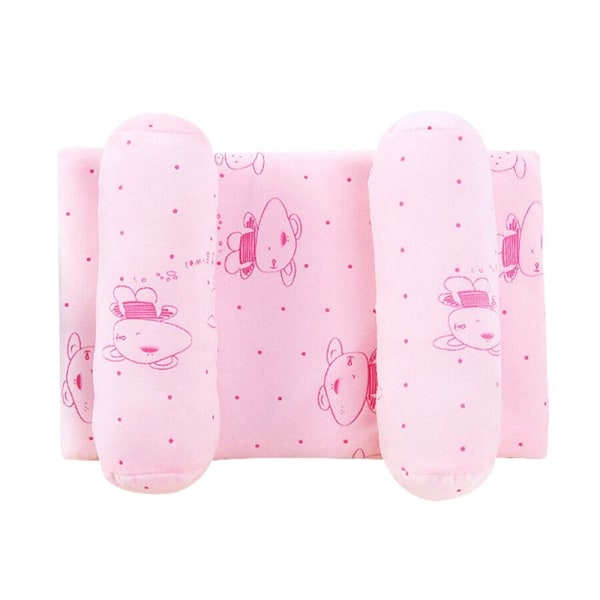 Baby Pillow Prevent Head Flat PINK Pink