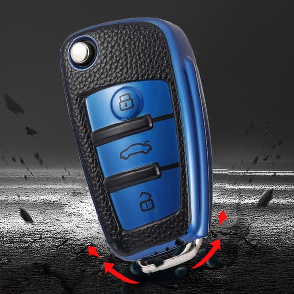 Remote Key Case Shell Cover SØLV Silver