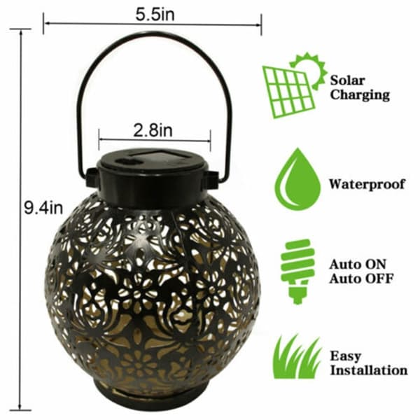 Morrocan Lanterne Havelampe BRONZE bronze