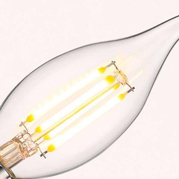 LED pære Vintage Bulb 4W PULLED TAIL E14 4W PULLED TAIL 4W Pulled tail E14
