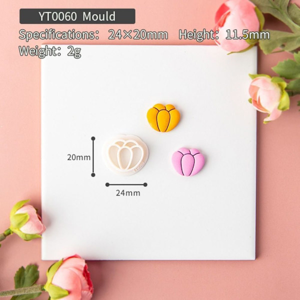 2kpl Korvakorut Mold Korvakorut Muotit 2 2 2